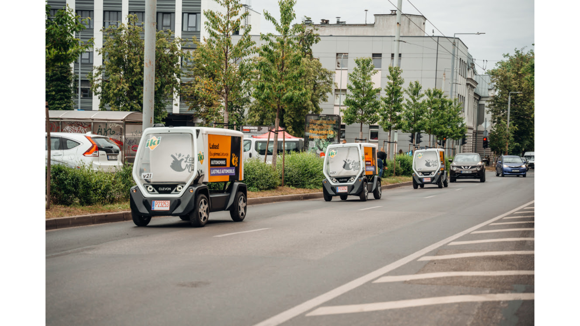 Autonomus Vehicles in Vilnius